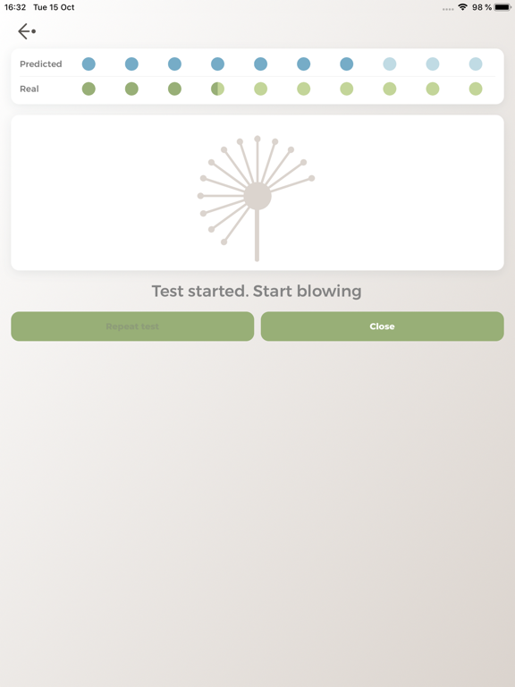 icMED.PneumoCheck iPad screenshot 5 - Medical app