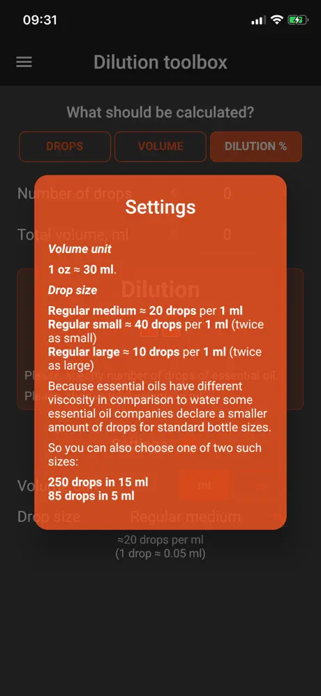 Dilution Toolbox