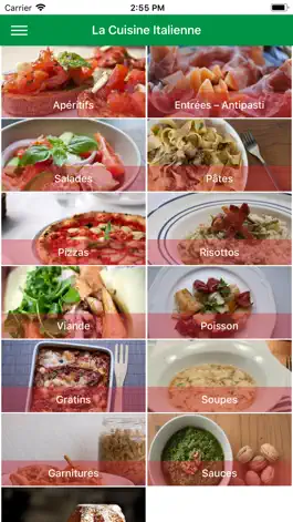Game screenshot Recettes de Cuisine Italienne mod apk