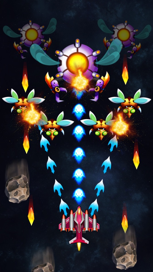 #2. Galaxy Invader : Alien Shooter (iOS) 由: Trang Do Quynh