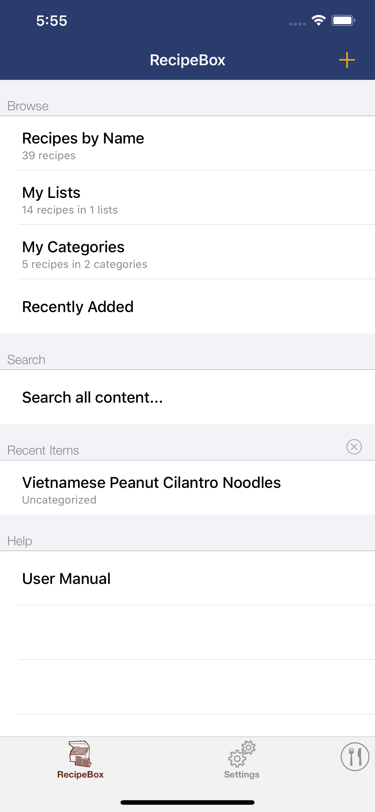 RecipeBox Simple screenshot 4