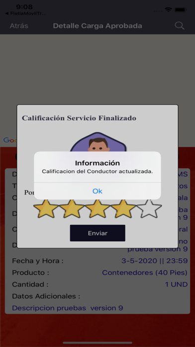 Fletia Cliente Screenshot