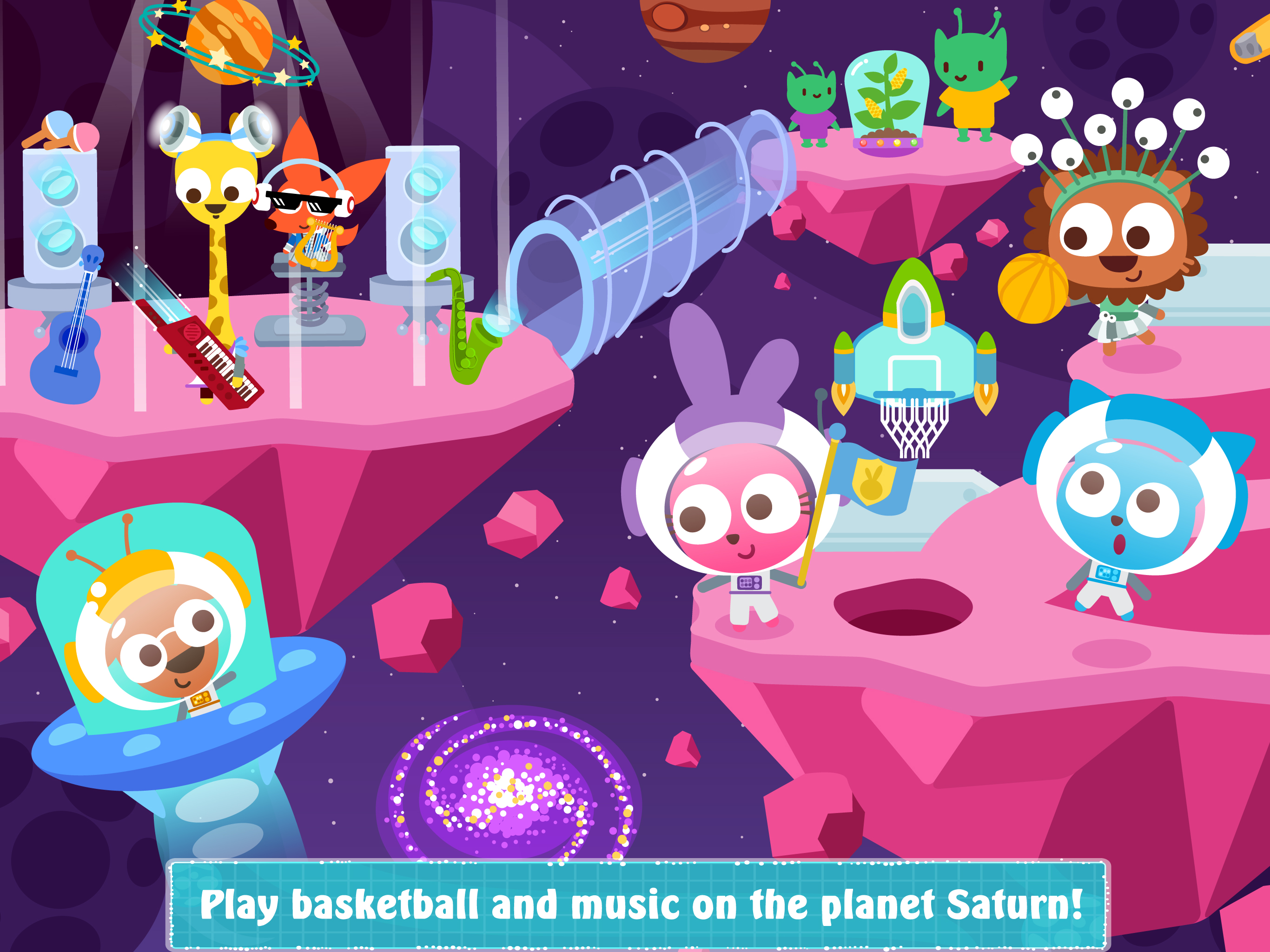 Purple Pink Space Explorer screenshot 8