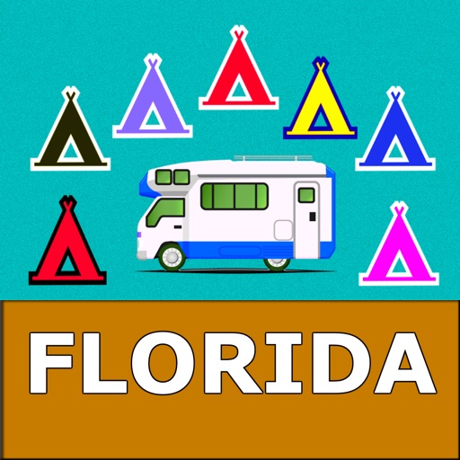 FLORIDA: Campgrounds & RV's icon