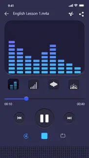 voice recorder: audio editor iphone screenshot 4