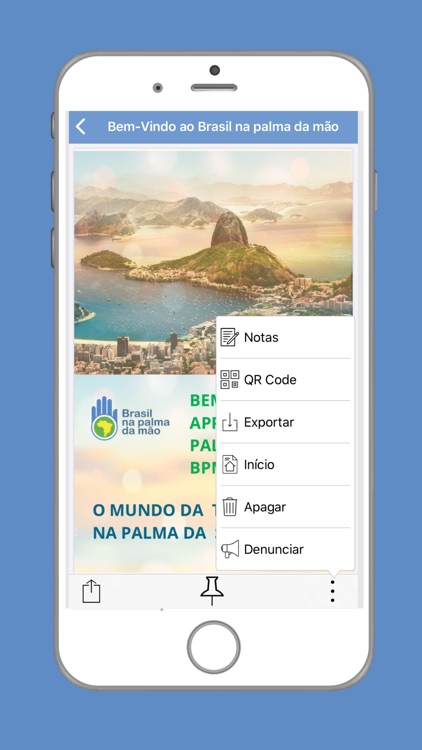 Brasil na palma da mão