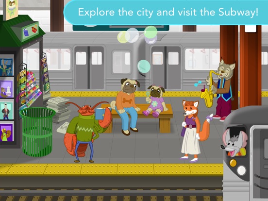 Big City Vehicles for Kids iPad screenshot 2 - Education app