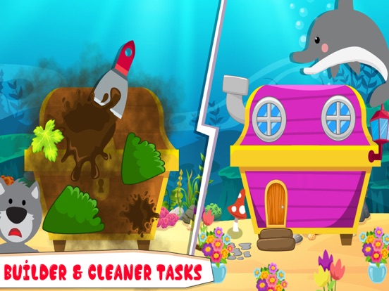 Pet Dream House Builder iPad screenshot