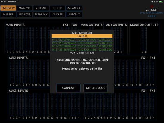 Screenshot #4 pour M16 Digital Mixer