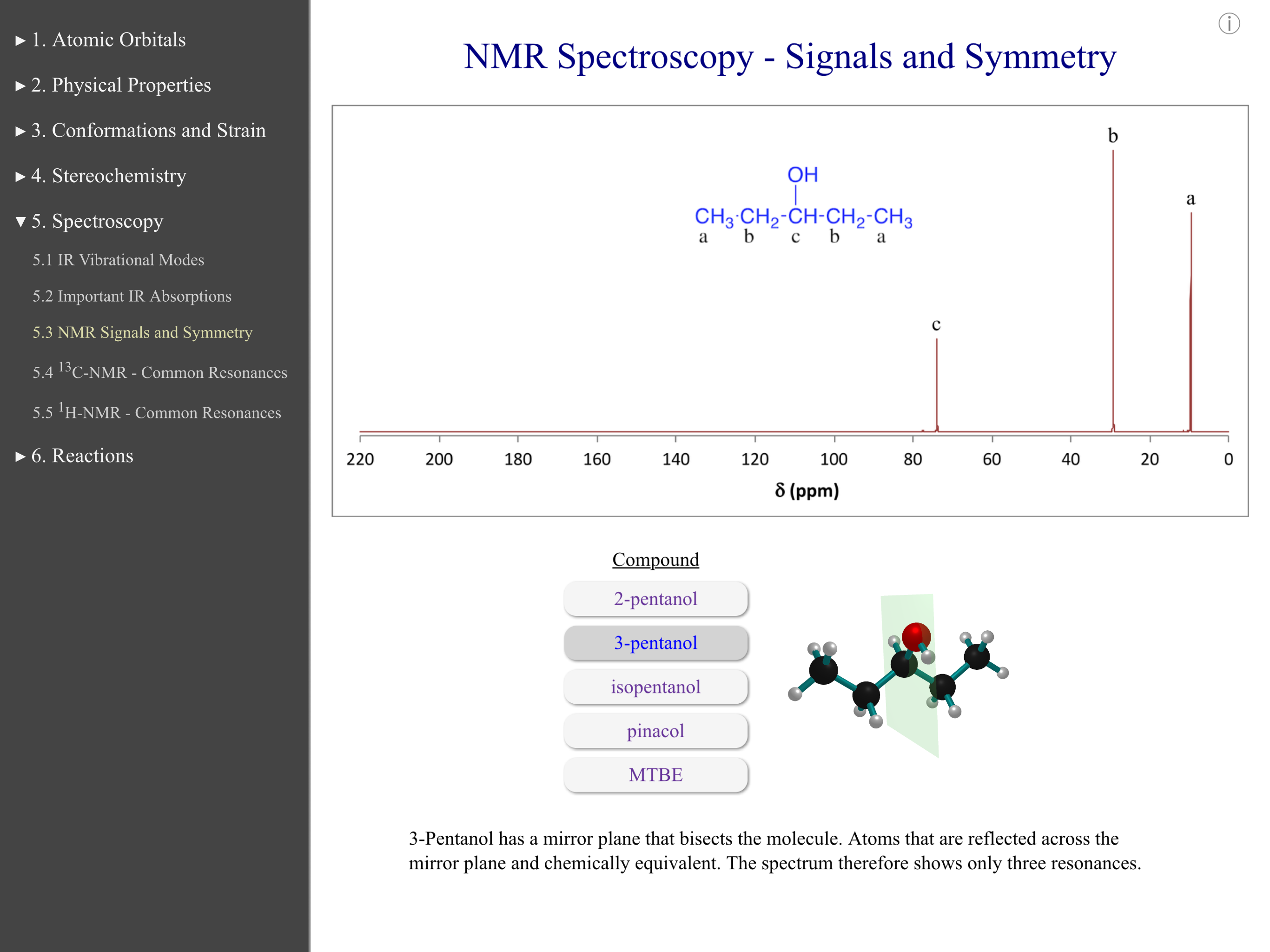 Visualizing Organic Chemistry screenshot 18