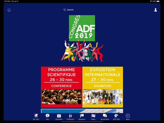 Screenshot #4 pour Congrès ADF
