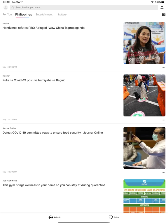 Screenshot #4 pour SnippetMedia:Top News & Videos