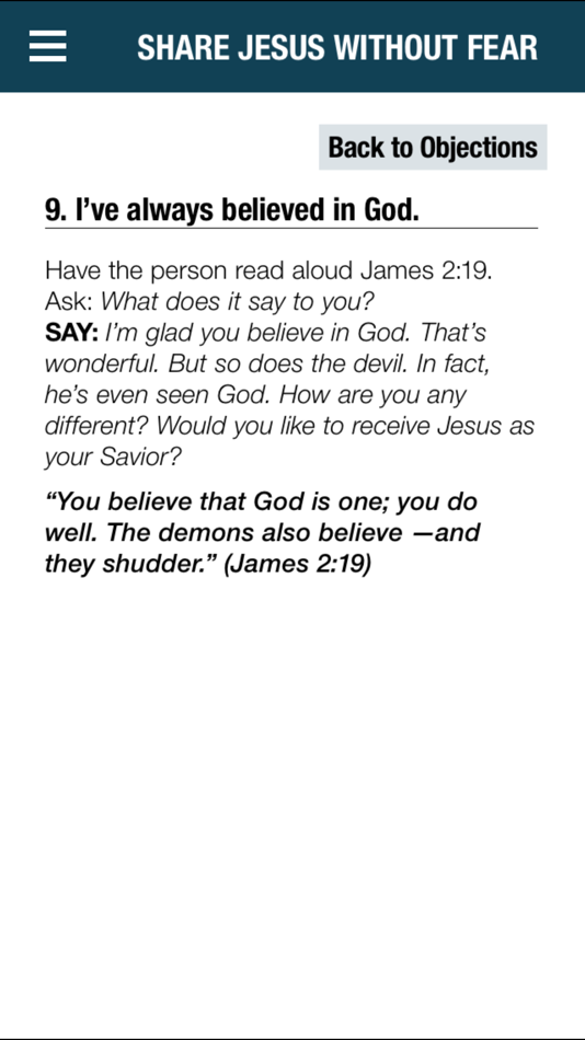 #3. Share Jesus Without Fear (iOS) By: Lifeway Christian Resources