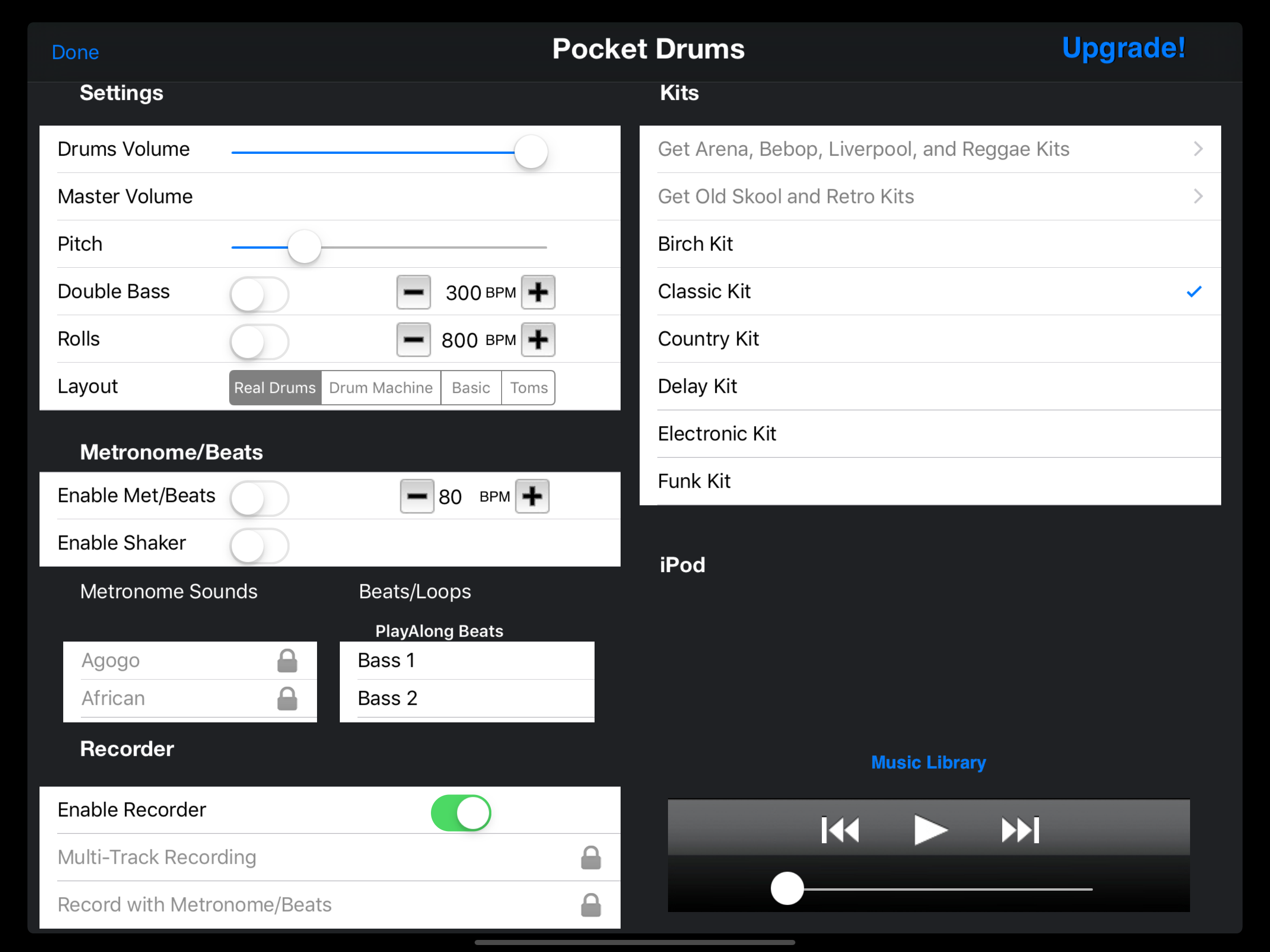 Pocket Drums Classic screenshot 10