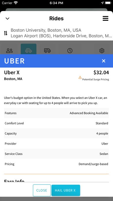 RideGuru - Compare Rideshares Screenshot
