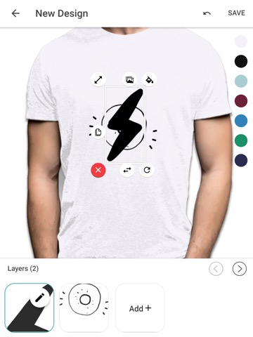 T-shirt design - Yayprintのおすすめ画像3