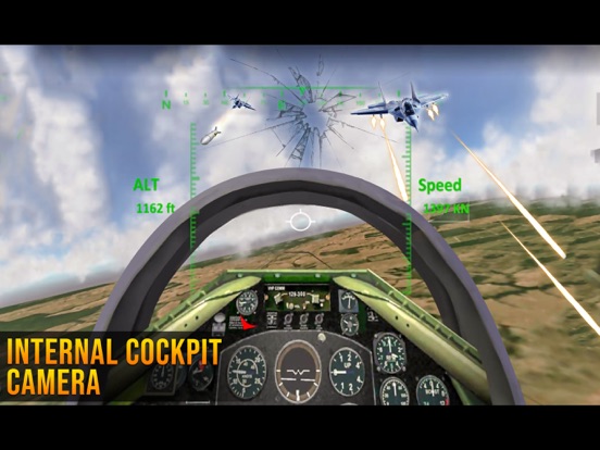 FlyVRX Fighter Jet - Air Force iPad screenshot