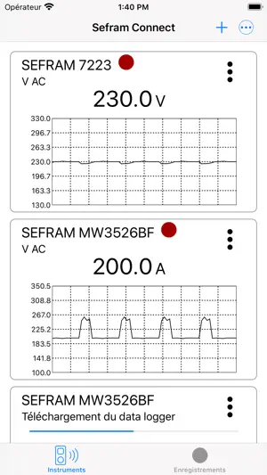 Sefram Connect screenshot 1
