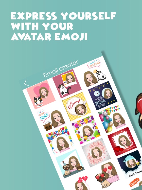 Screenshot #6 pour Mon visage Emoji - créateur