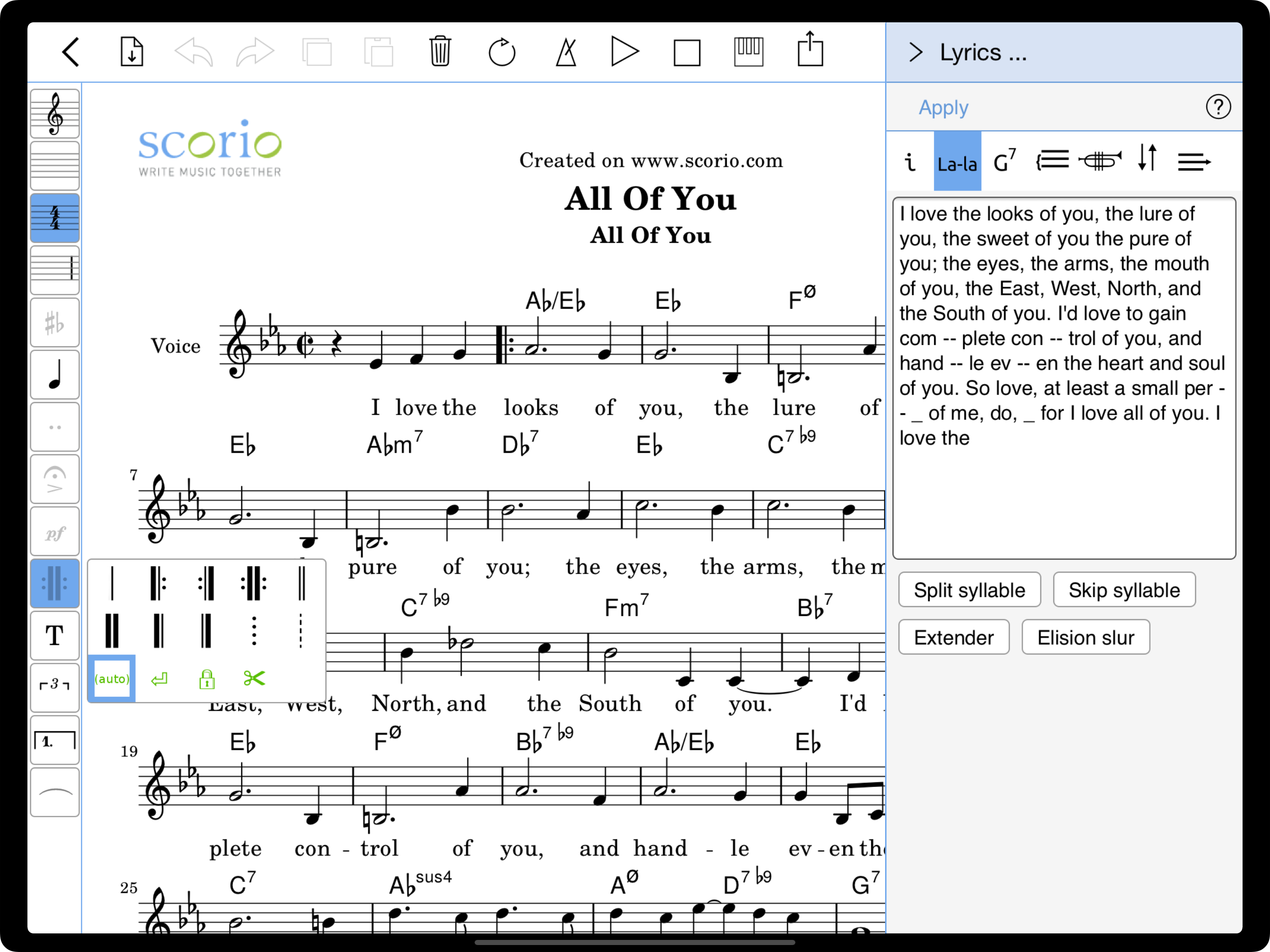 Music Notator
