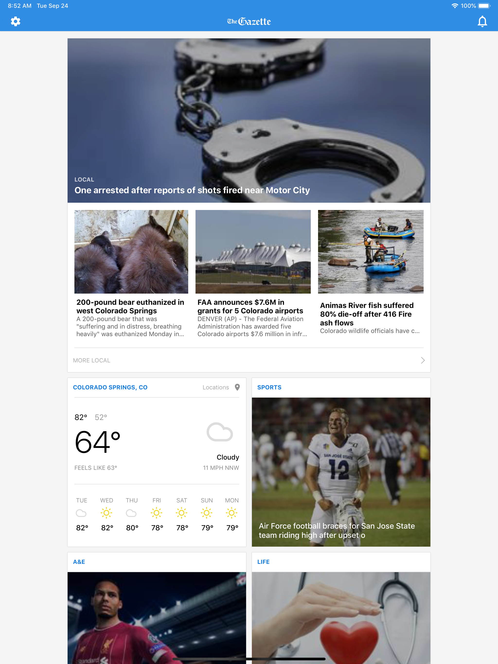 The Colorado Springs Gazette