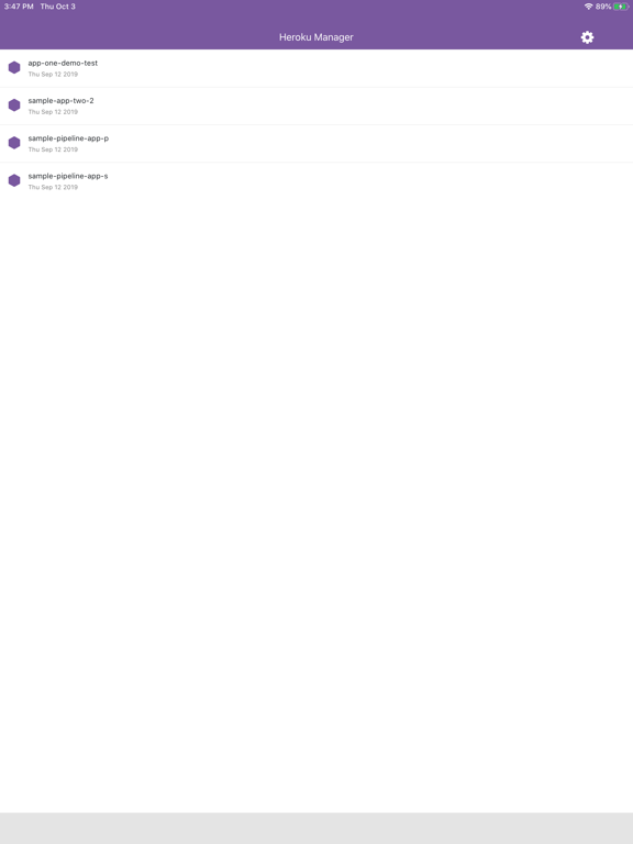 Screenshot #6 pour HerokuMng
