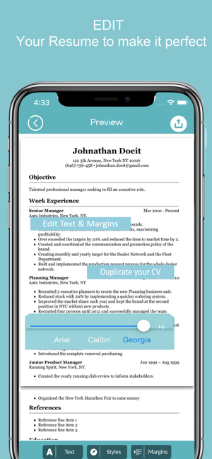 Resume Builder CV Résumé Maker(圖2)-速報App