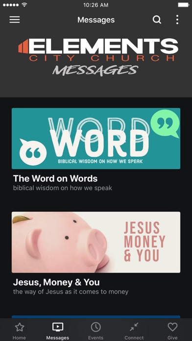 Elements City Church Screenshot