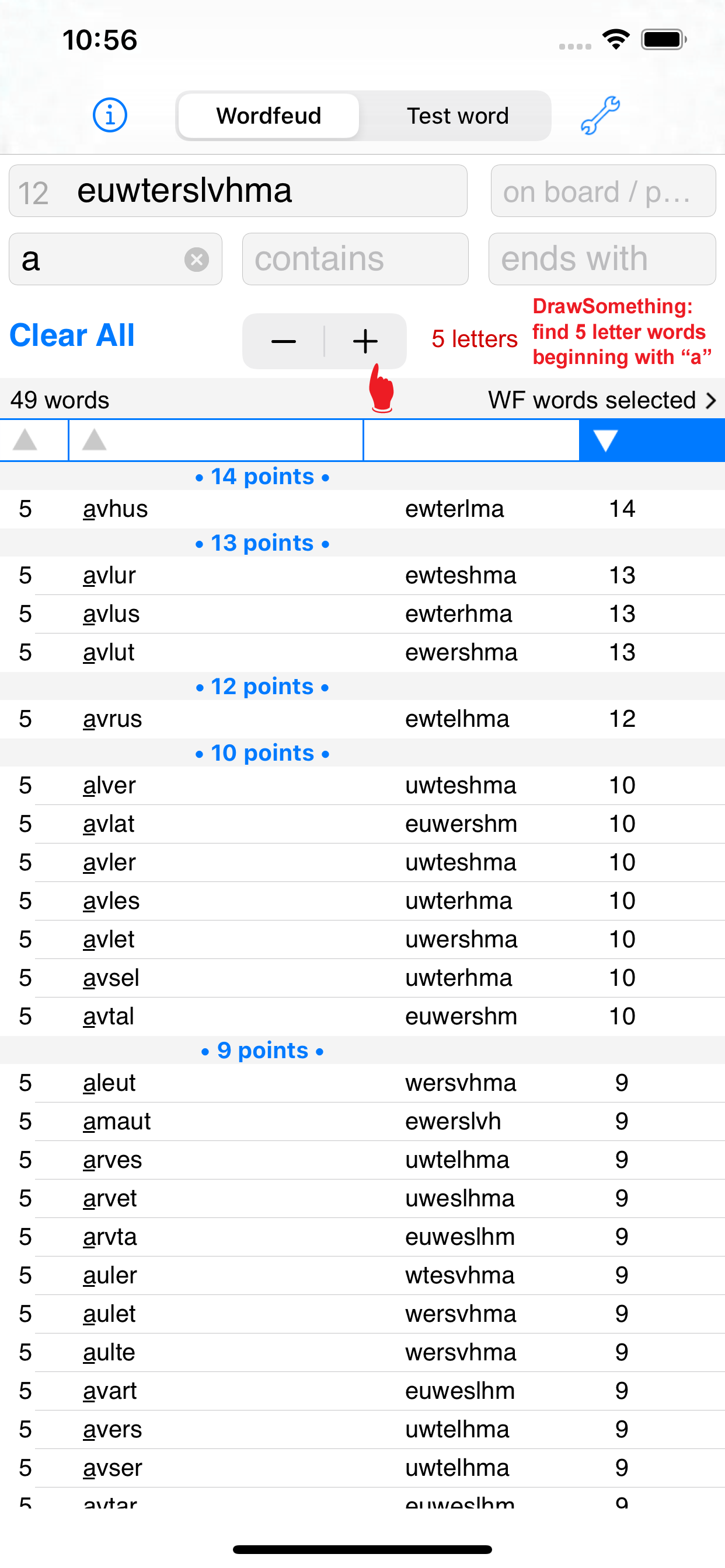Norsk Wordfeud Words Finder