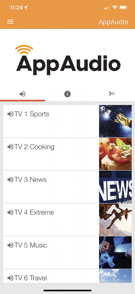 AppAudio - appaudio-channel-selection-screen