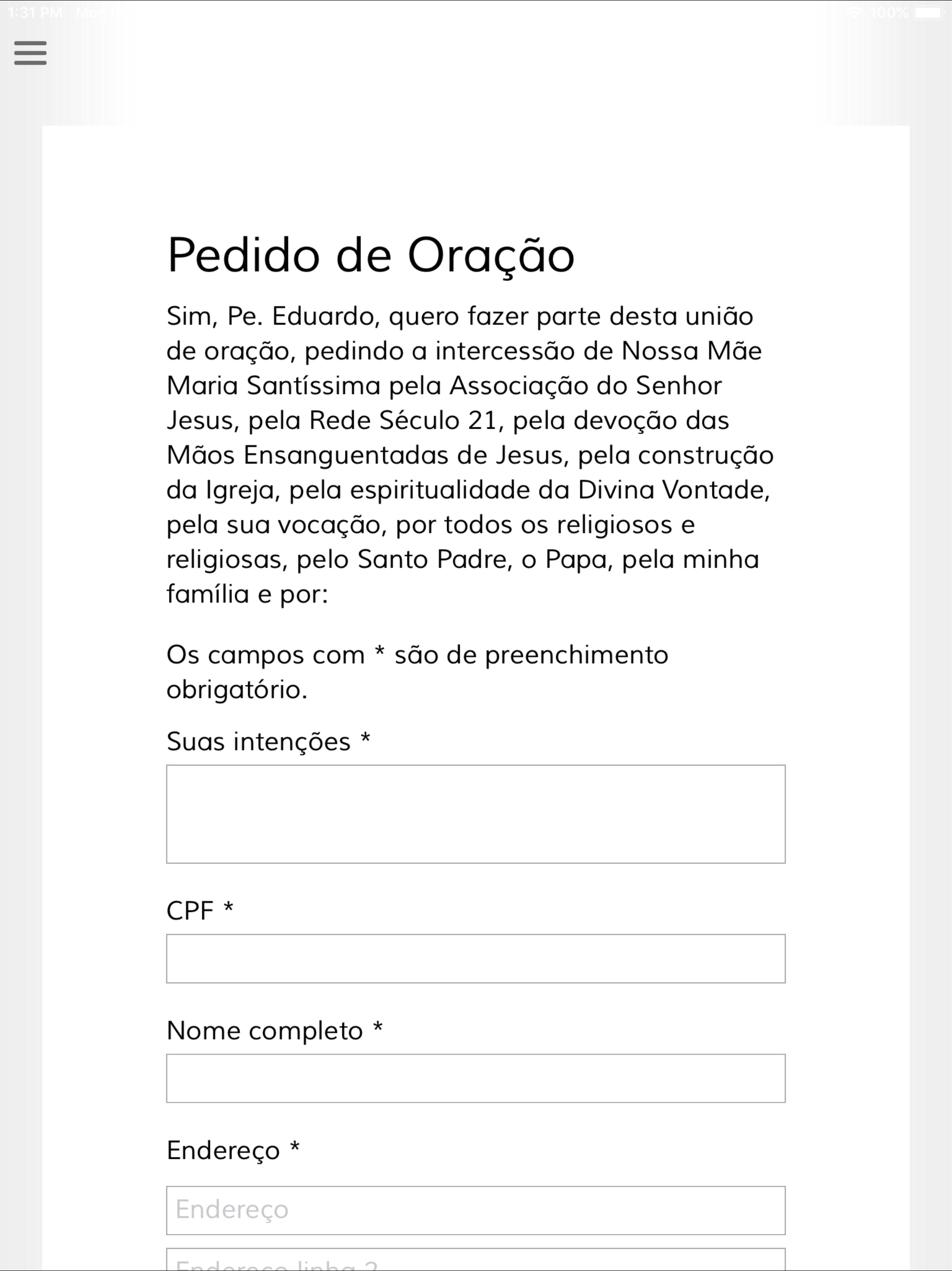 Santo Rosário ASJ