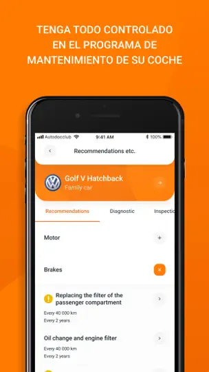 Captura de pantalla de AUTODOC CLUB-gestión De Coche en iPhone 4