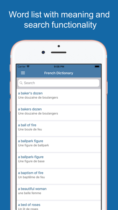 French Dictionary - Translator screenshot 2