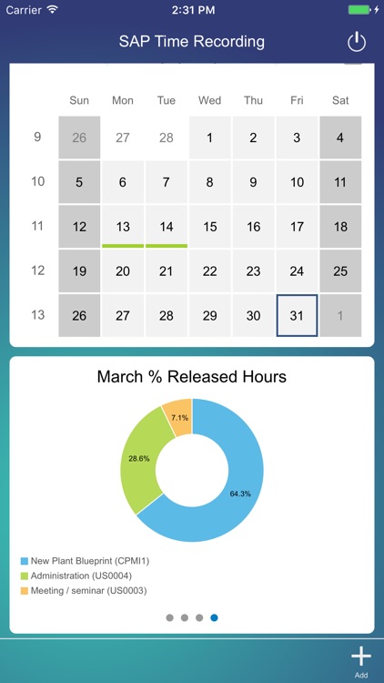 SAP Time Recording