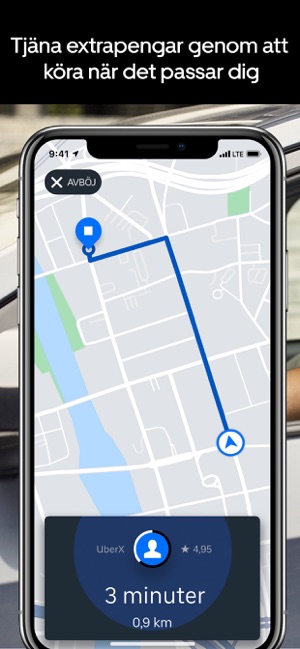 Uber Driver – för förare i App Store