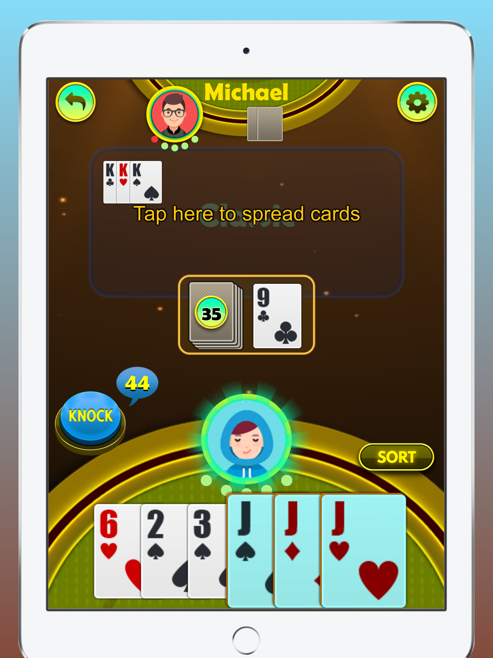 Tonk Offline Card Game
