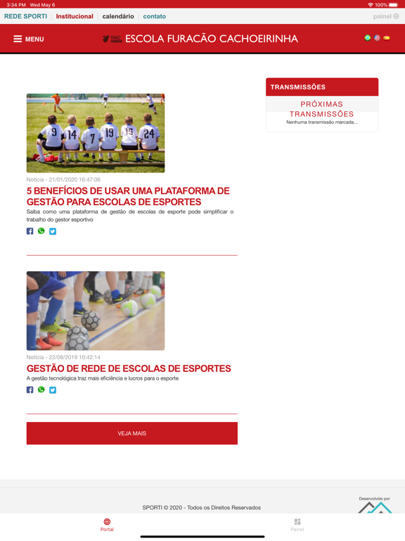 Screenshot #5 pour Escola Furacão Cachoeirinha
