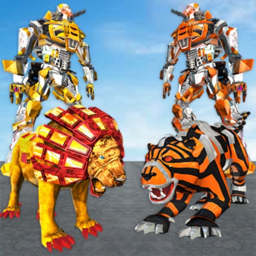 Robot Lion Vs Tiger Robot iOS App