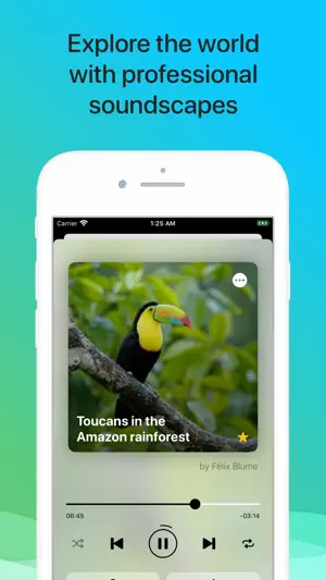 Soundscapes - Listen to nature screenshot 1