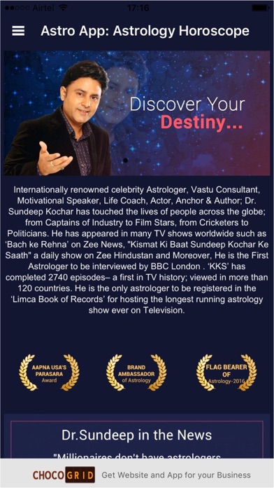 Screenshot #1 pour Astro App: Astrology Horoscope