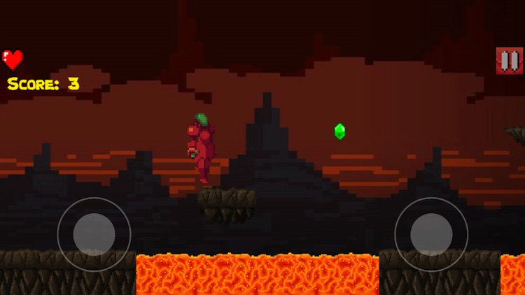 Hot Lava 2d Game