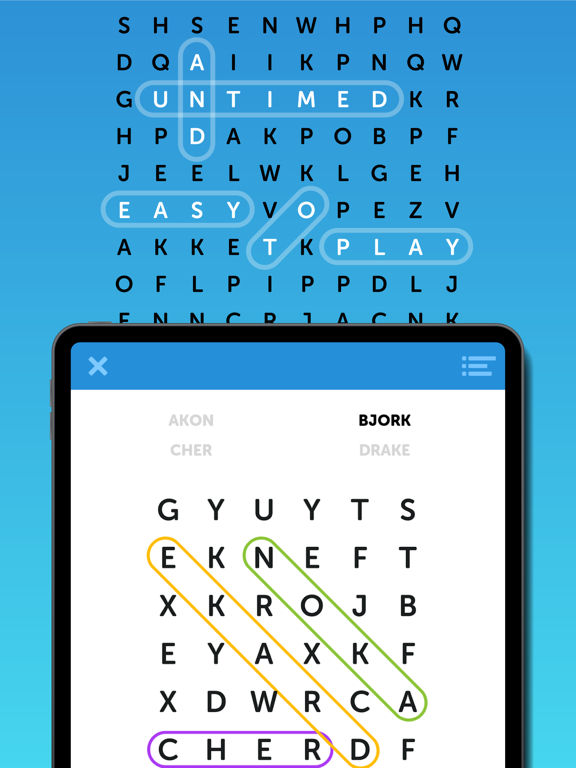 Screenshot #6 pour Simple Word Search Puzzles