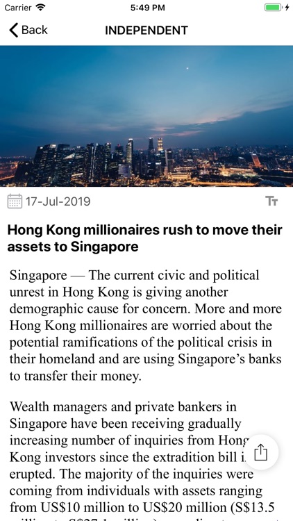 The Independent SG screenshot-4