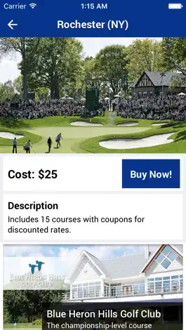 Game screenshot Go Golf U.S. apk