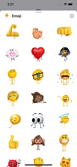 Naughty & Funny Emojis Sticker