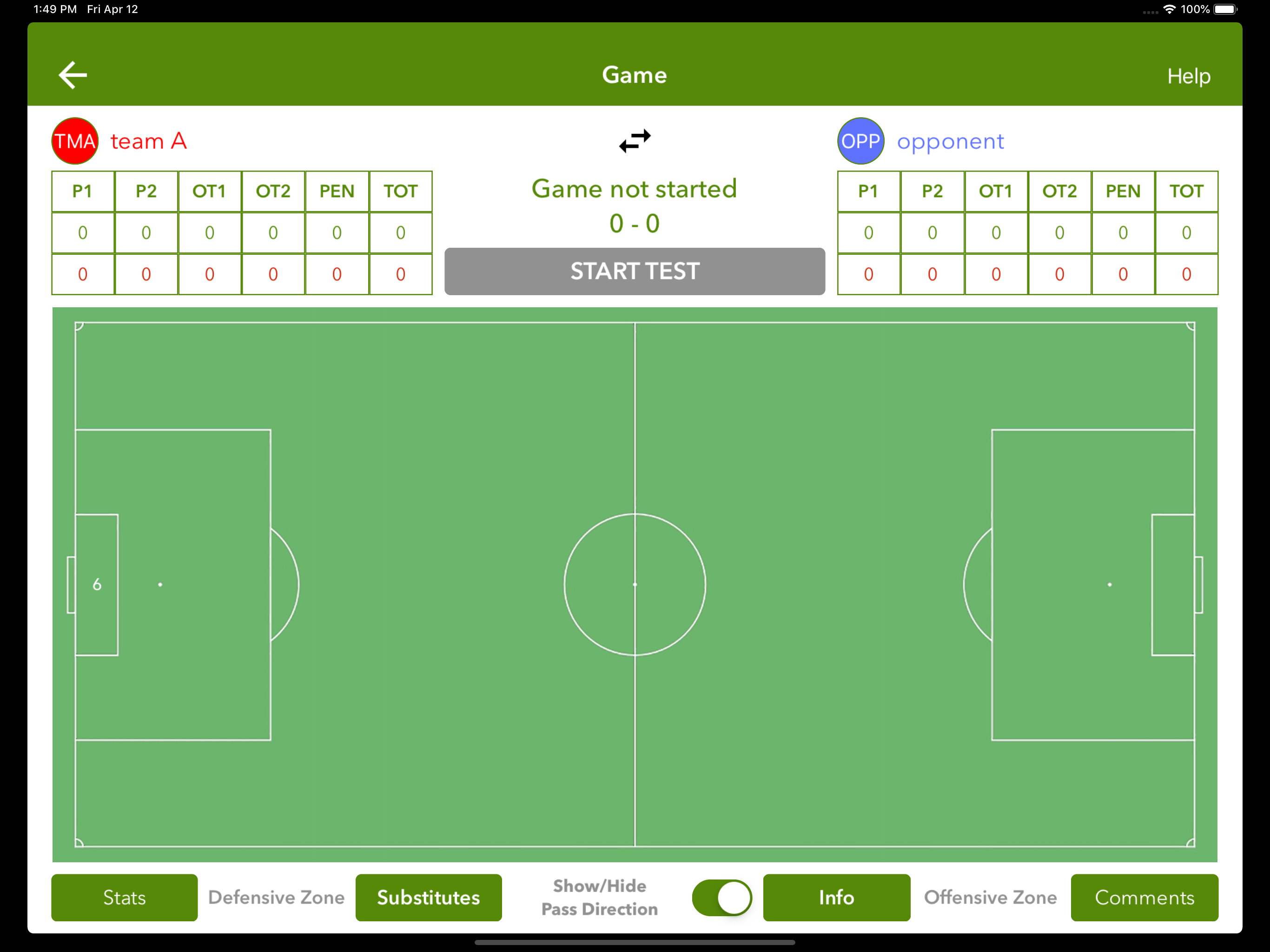 iTrackSoccer - Soccer Stats screenshot 9