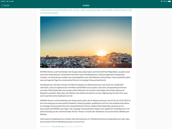 Screenshot #6 pour myKOMSA App
