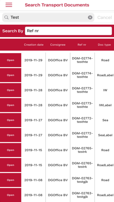 DGDoc Screenshot