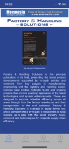 Factory Equipment Magazine screenshot #1 for iPhone