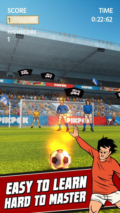 Flick Kick Football Kickoff Screenshot